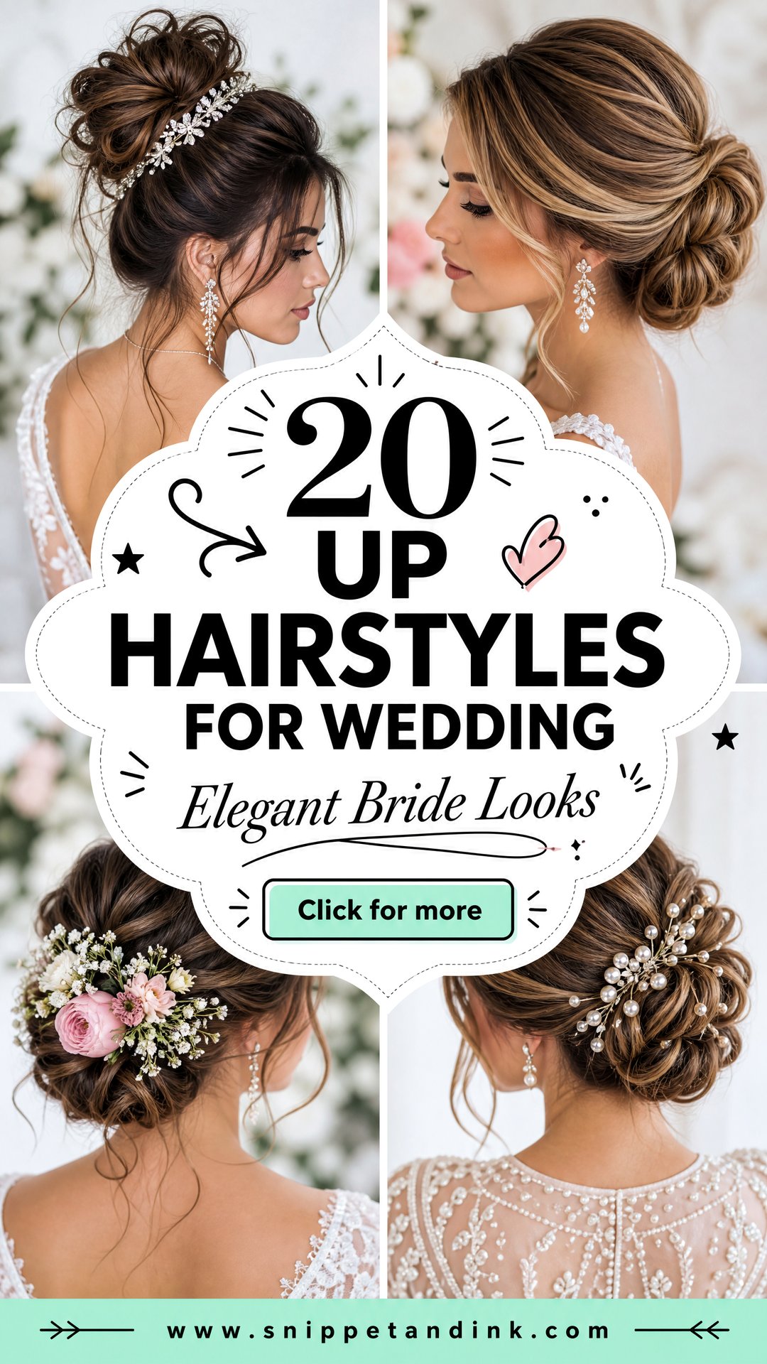 20 Up Hairstyles for Wedding Elegant Looks for Every Bride - 20 Up Hairstyles for Wedding: Elegant Looks for Every Bride
