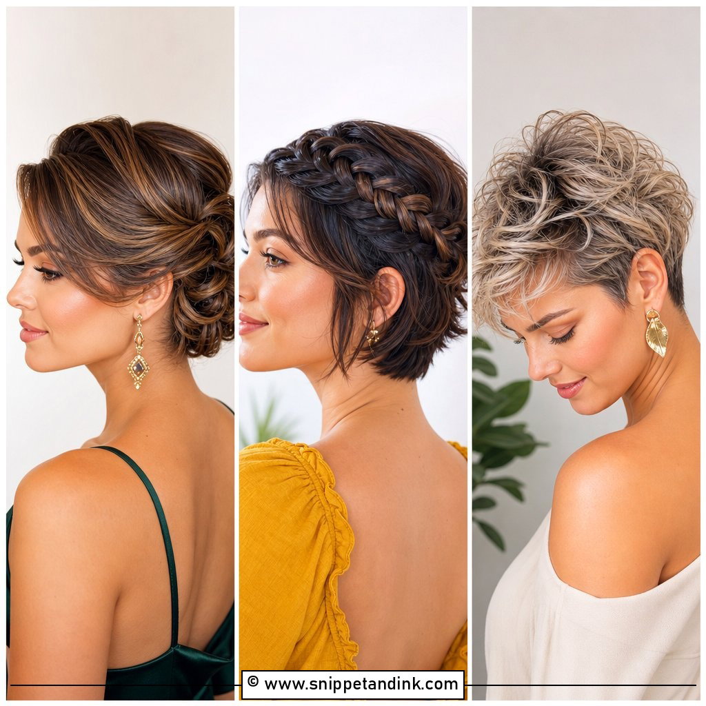 20 Updo Wedding Hairstyles for Short Hair Chic Bridal Looks