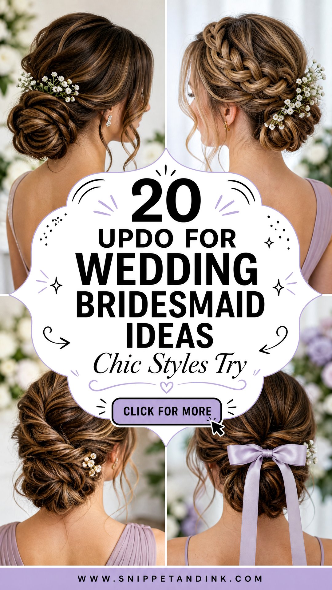20 Updo for Wedding Bridesmaid Ideas Chic Styles to Try - 20 Updo for Wedding Bridesmaid Ideas: Chic Styles to Try