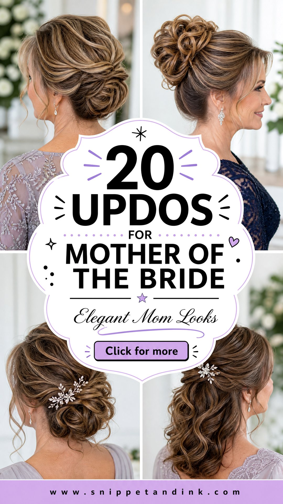 20 Updos for Mother of the Bride Elegant Looks Shell Love - 20 Updos for Mother of the Bride: Elegant Looks She’ll Love