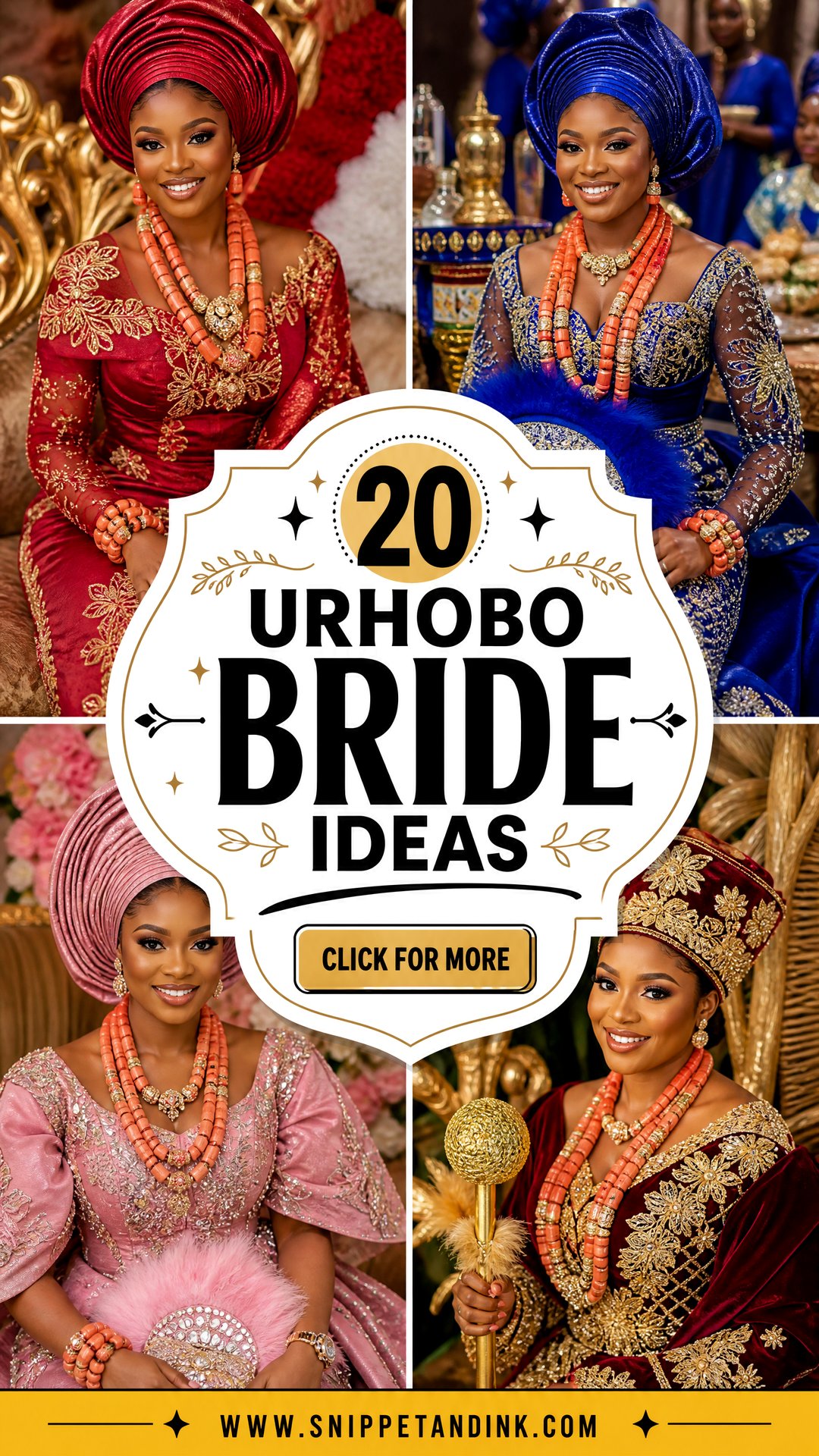 20 Urhobo Bride Ideas for a Vibrant Traditional Wedding - 20 Urhobo Bride Ideas for a Vibrant Traditional Wedding