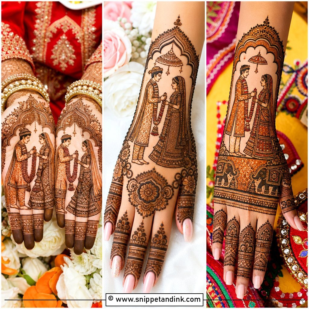 20 Varmala Mehndi Design Ideas for Modern Brides