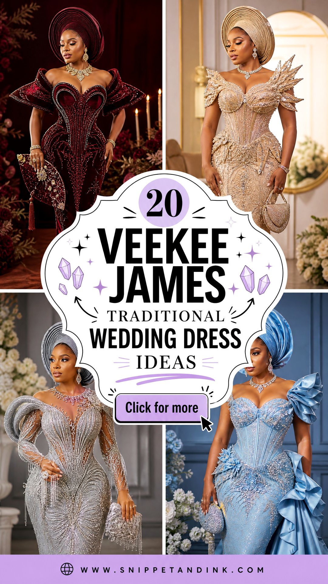 20 Veekee James Traditional Wedding Dress Ideas for Modern Brides - 20 Veekee James Traditional Wedding Dress Ideas for Modern Brides
