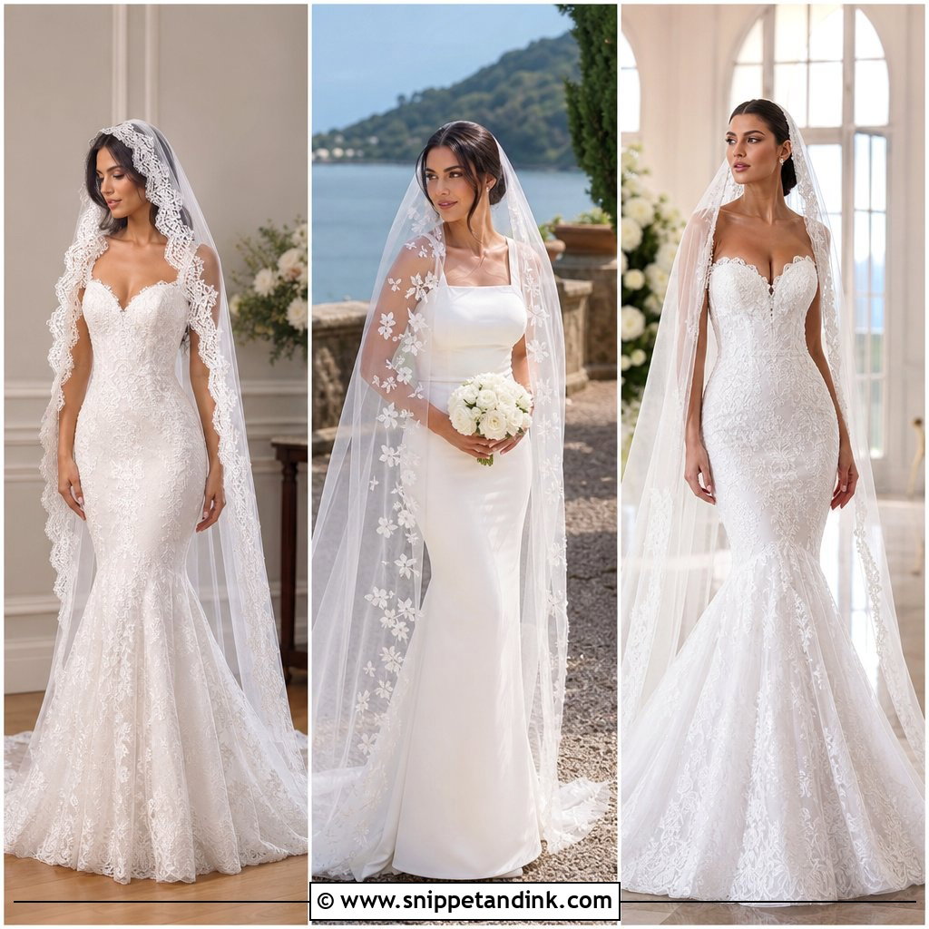 20 Veiled Bride Ideas for Dreamy and Romantic Wedding Portraits