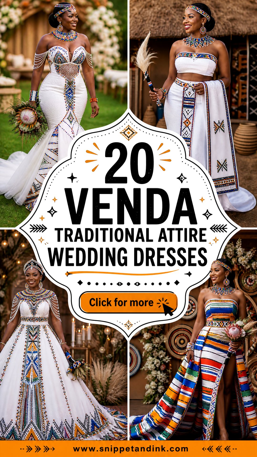 20 Venda Traditional Attire Wedding Dresses with Cultural Flair - 20 Venda Traditional Attire Wedding Dresses with Cultural Flair