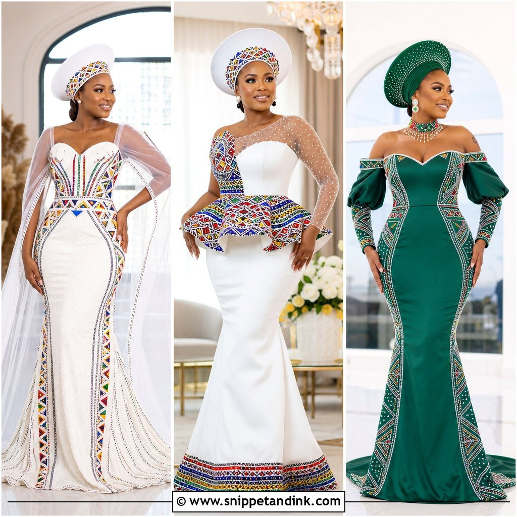20 Venda Wedding Dresses for a Vibrant Cultural Celebration