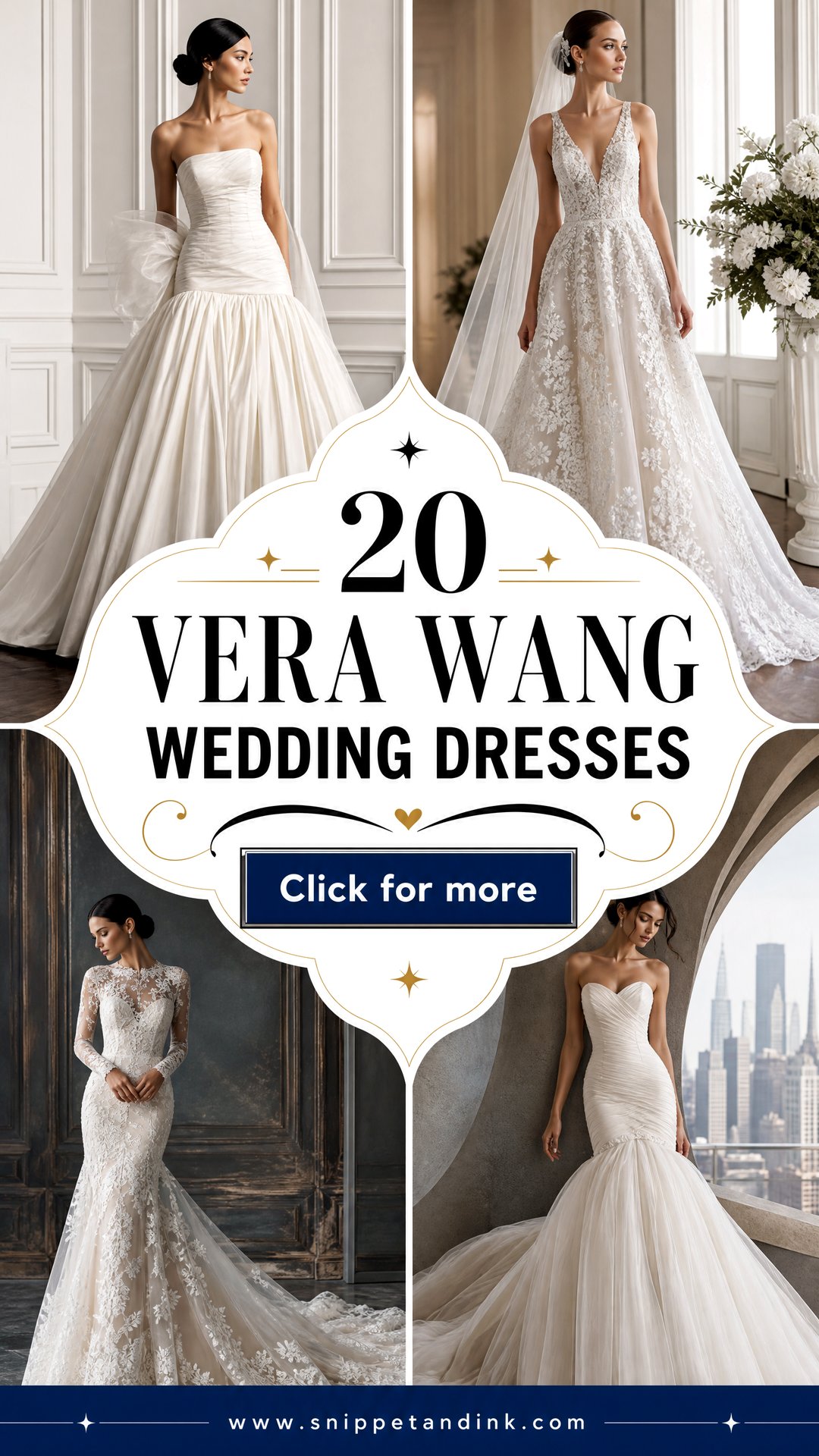 20 Vera Wang Wedding Dresses for an Iconic Luxury Bridal Look - 20 Vera Wang Wedding Dresses for an Iconic Luxury Bridal Look