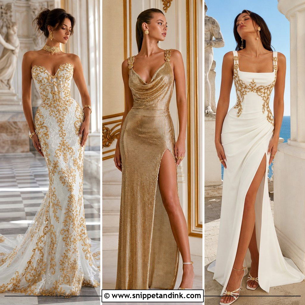 20 Versace Wedding Dress Ideas for a Bold Luxury Bridal Look