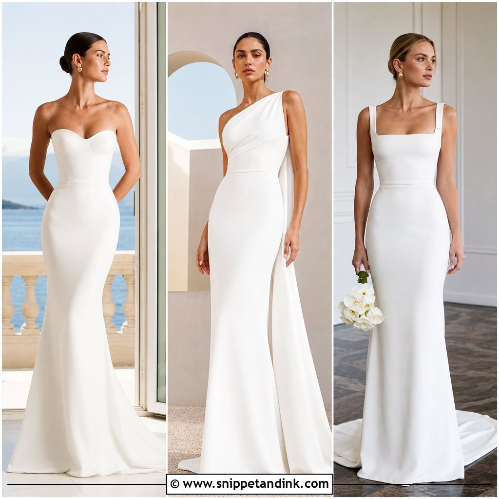20 Victoria Beckham Wedding Dress Ideas for Chic Modern Brides