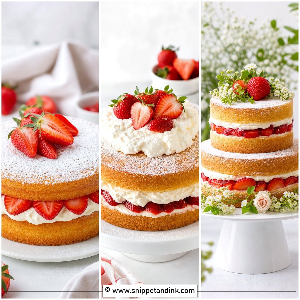 20 Victoria Sandwich Cake Decoration Ideas for Wedding