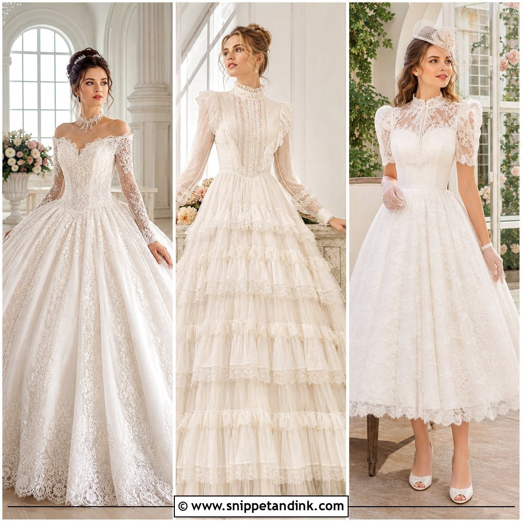 20 Victoria Wedding Dress Ideas for a Timeless Royal Look