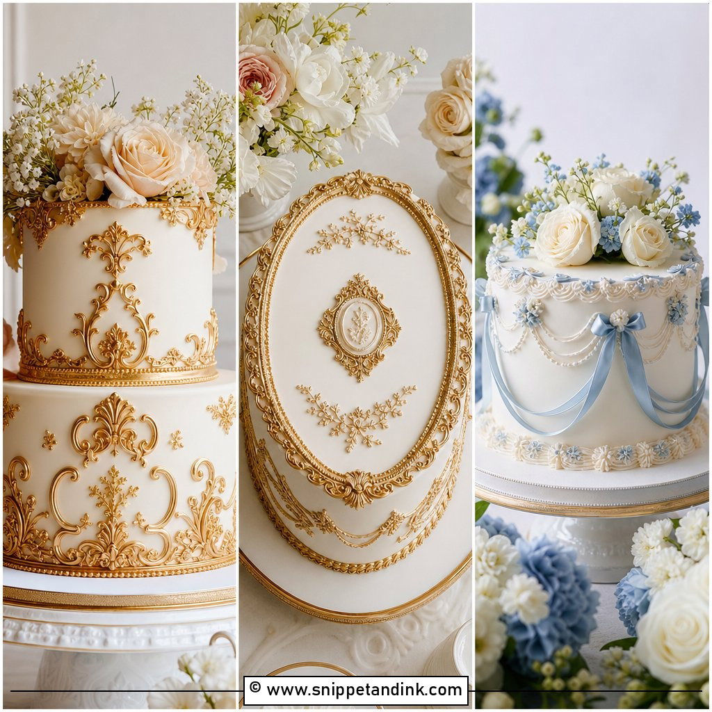 20 Victorian Wedding Cakes for Grand Romantic Style