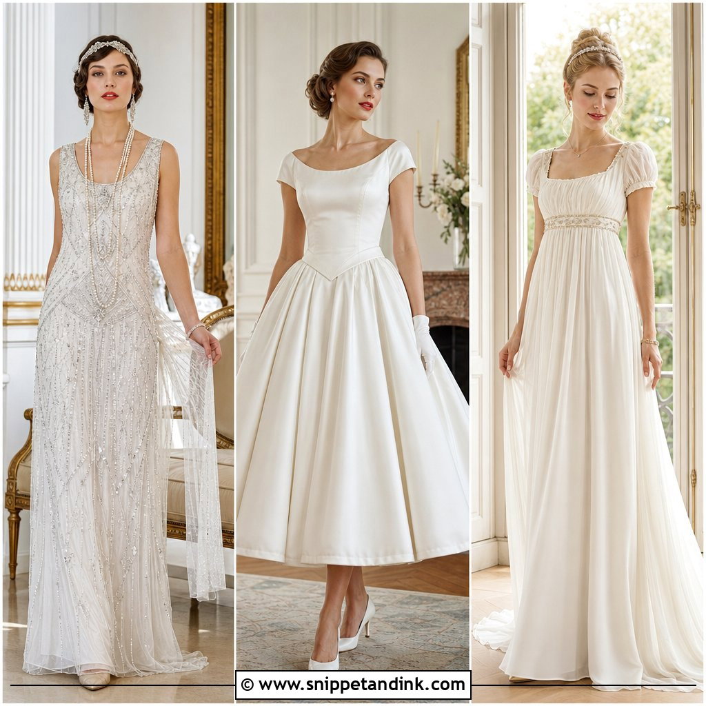 20 Vintage Bridal Gowns for a Timeless, Elegant Ceremony