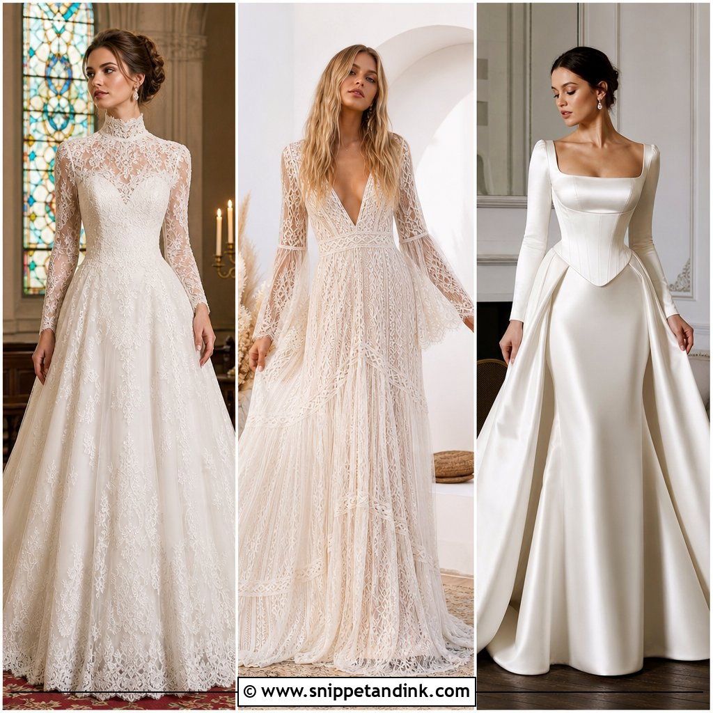 20 Vintage Classy Wedding Gown Ideas for Elegant Brides