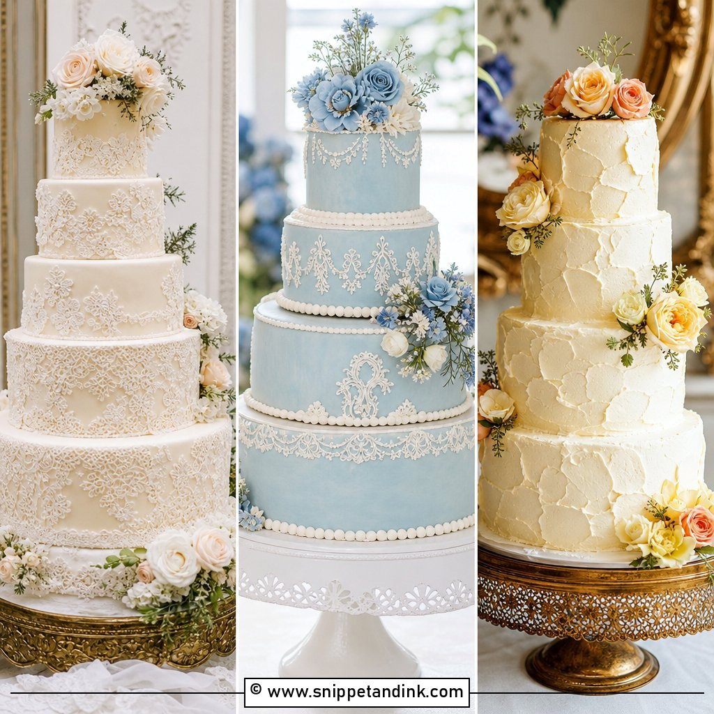 20 Vintage Wedding Cake Display Ideas With Wow Factor