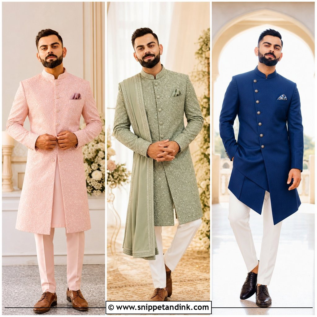 20 Virat Kohli Wedding Outfit Ideas for Stylish Grooms