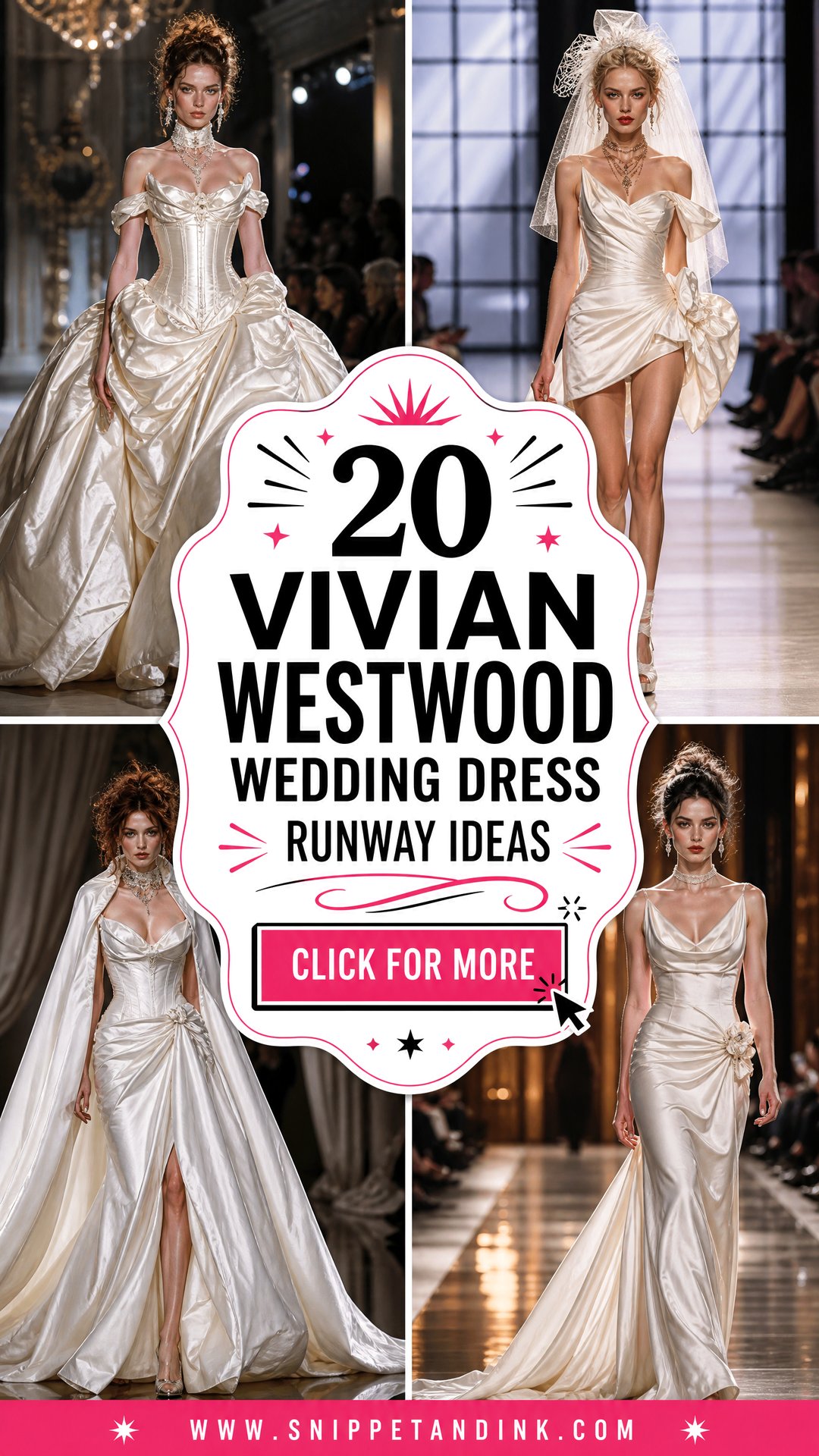 20 Vivian Westwood Wedding Dress Runway Ideas to Inspire - 20 Vivian Westwood Wedding Dress Runway Ideas to Inspire