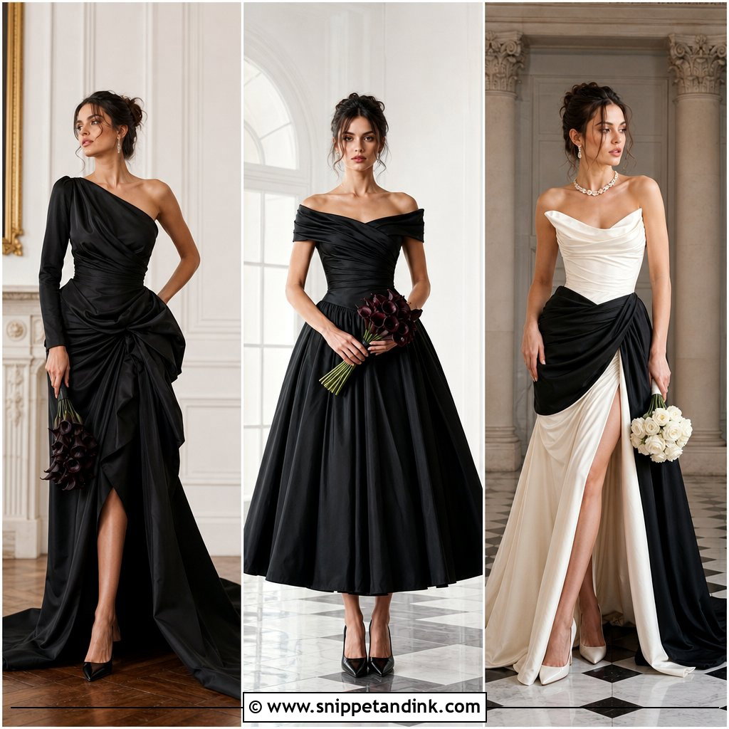 20 Vivienne Westwood Black Wedding Dress Ideas: Dramatic Style