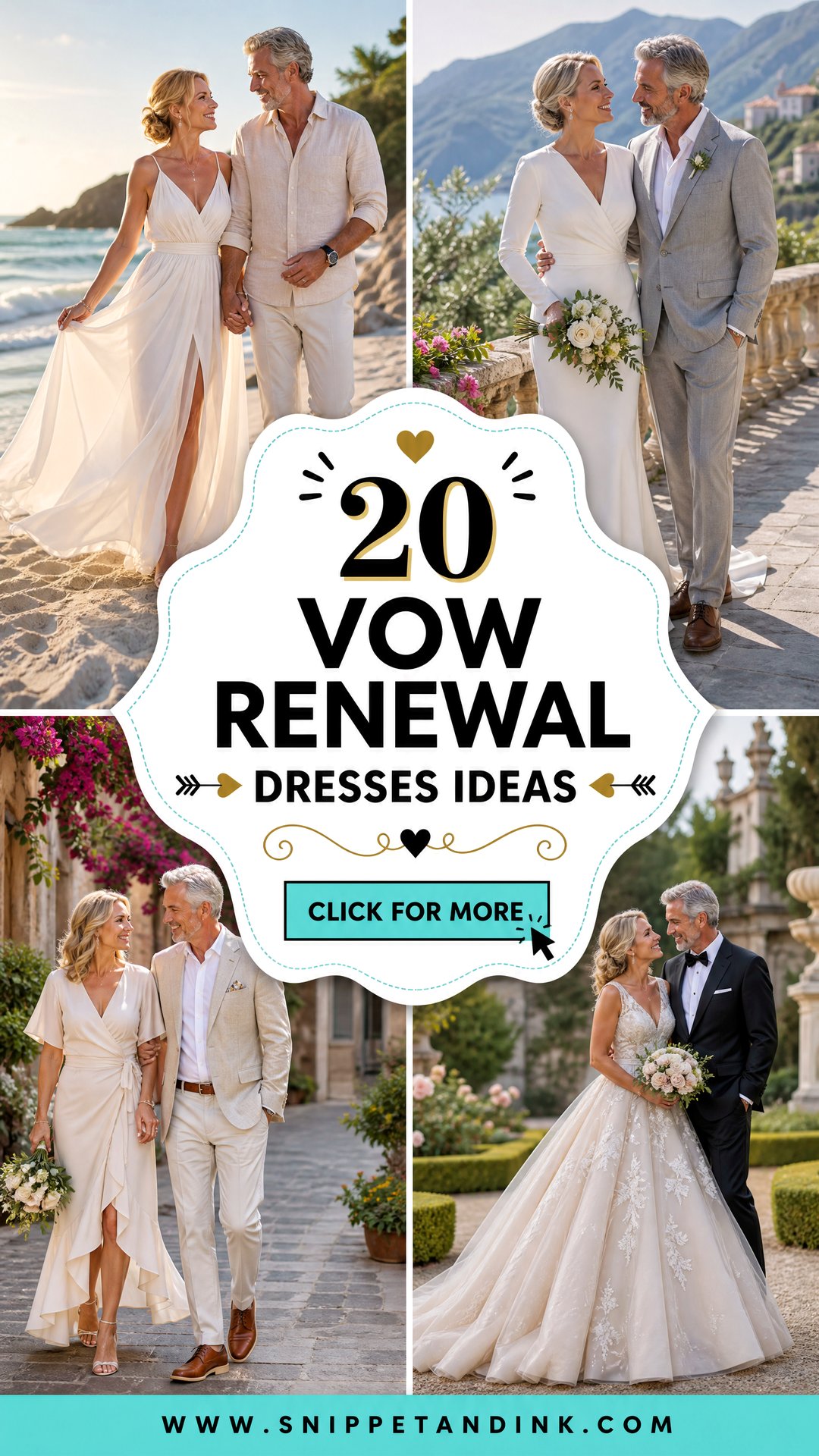 20 Vow Renewal Dresses Ideas for a Meaningful Second I Do - 20 Vow Renewal Dresses Ideas for a Meaningful Second I Do