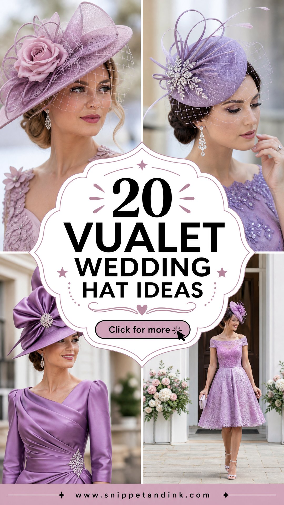 20 Vualet Wedding Hat Ideas for Timeless Wedding Guest Style - 20 Vualet Wedding Hat Ideas for Timeless Wedding Guest Style
