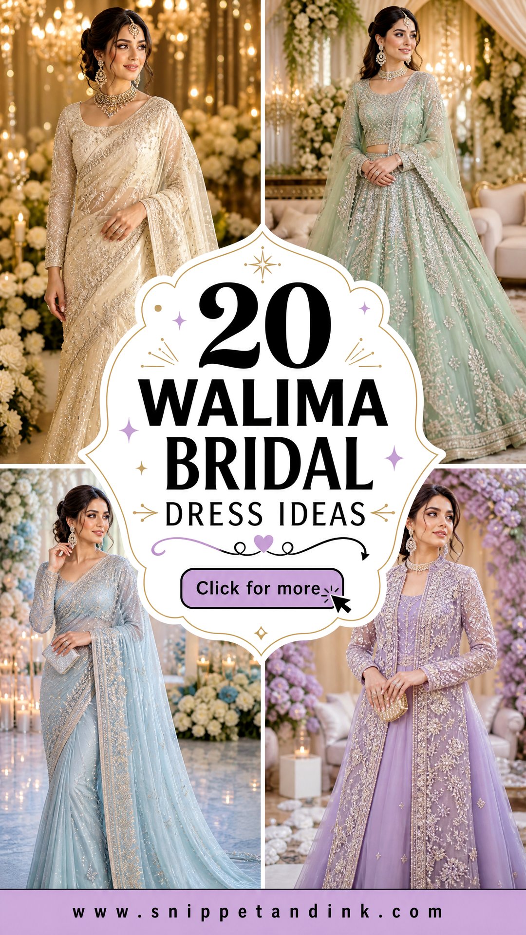 20 Walima Bridal Dress Ideas for a Radiant Reception Look - 20 Walima Bridal Dress Ideas for a Radiant Reception Look