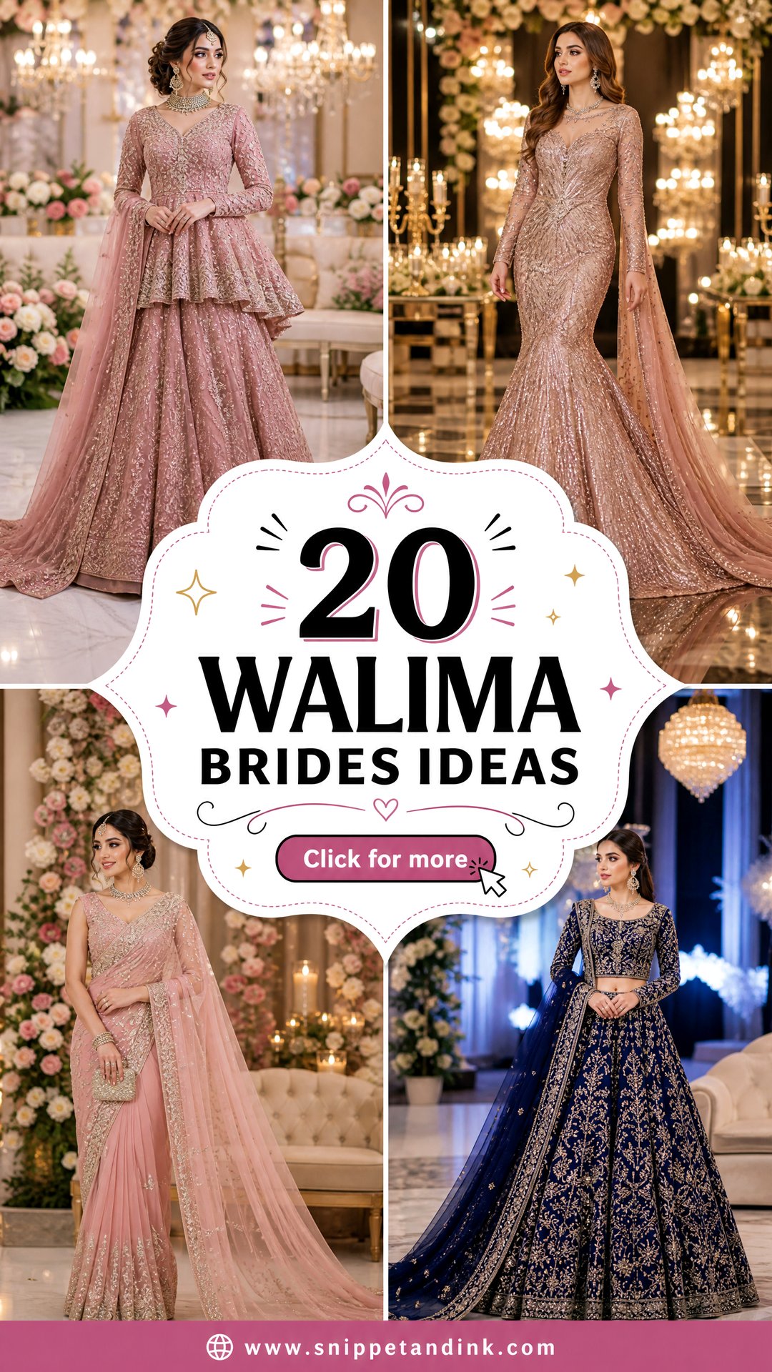 20 Walima Brides Ideas for Elegant Reception Style Inspiration - 20 Walima Brides Ideas for Elegant Reception Style Inspiration