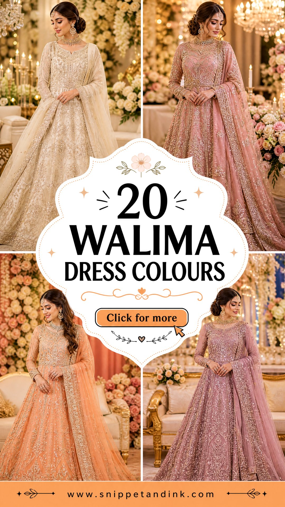 20 Walima Dress Colours for a Stunning Reception Palette - 20 Walima Dress Colours for a Stunning Reception Palette