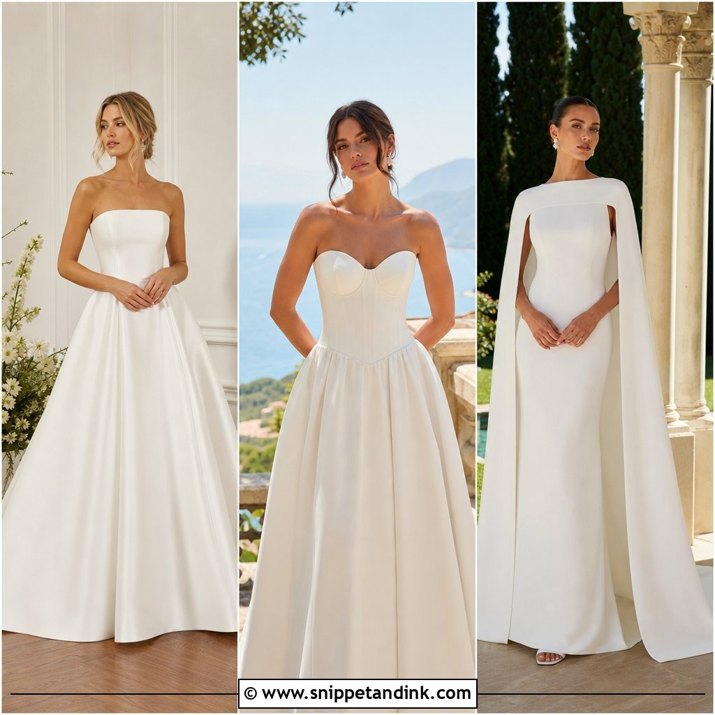 20 Watters Wedding Dress Ideas for Today’s Chic Modern Brides