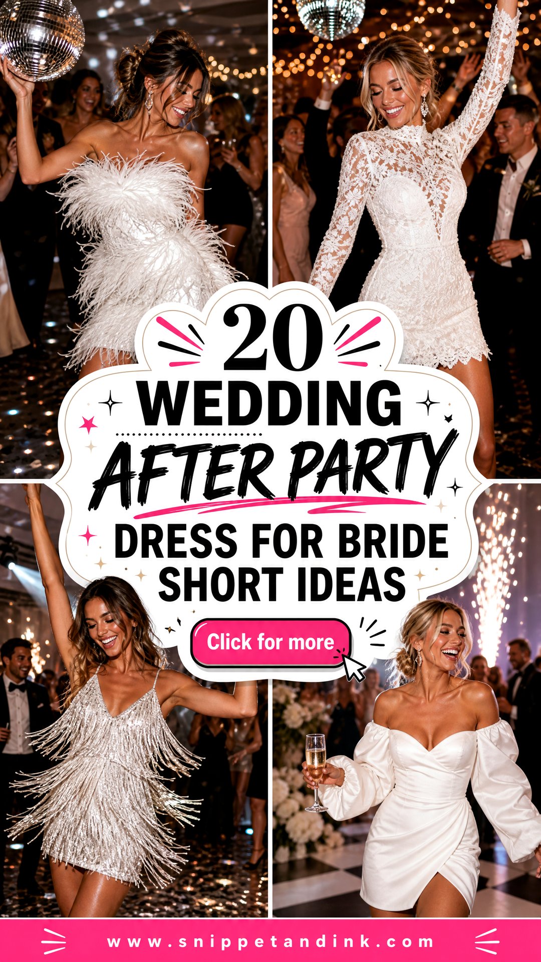 20 Wedding After Party Dress for Bride Short Ideas to Dance In - 20 Wedding After Party Dress for Bride Short Ideas to Dance In
