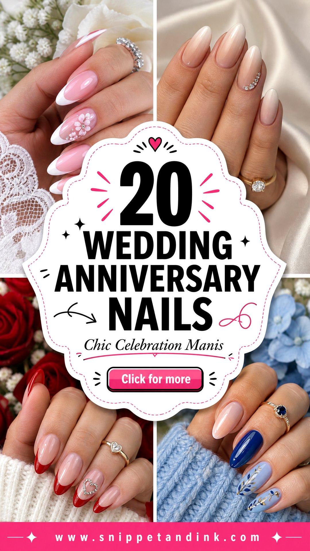 20 Wedding Anniversary Nails for Chic Celebration Looks - 20 Wedding Anniversary Nails for Chic Celebration Looks