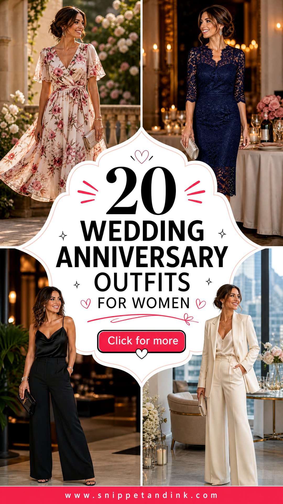 20 Wedding Anniversary Outfits for Women Romantic Style Picks - 20 Wedding Anniversary Outfits for Women: Romantic Style Picks