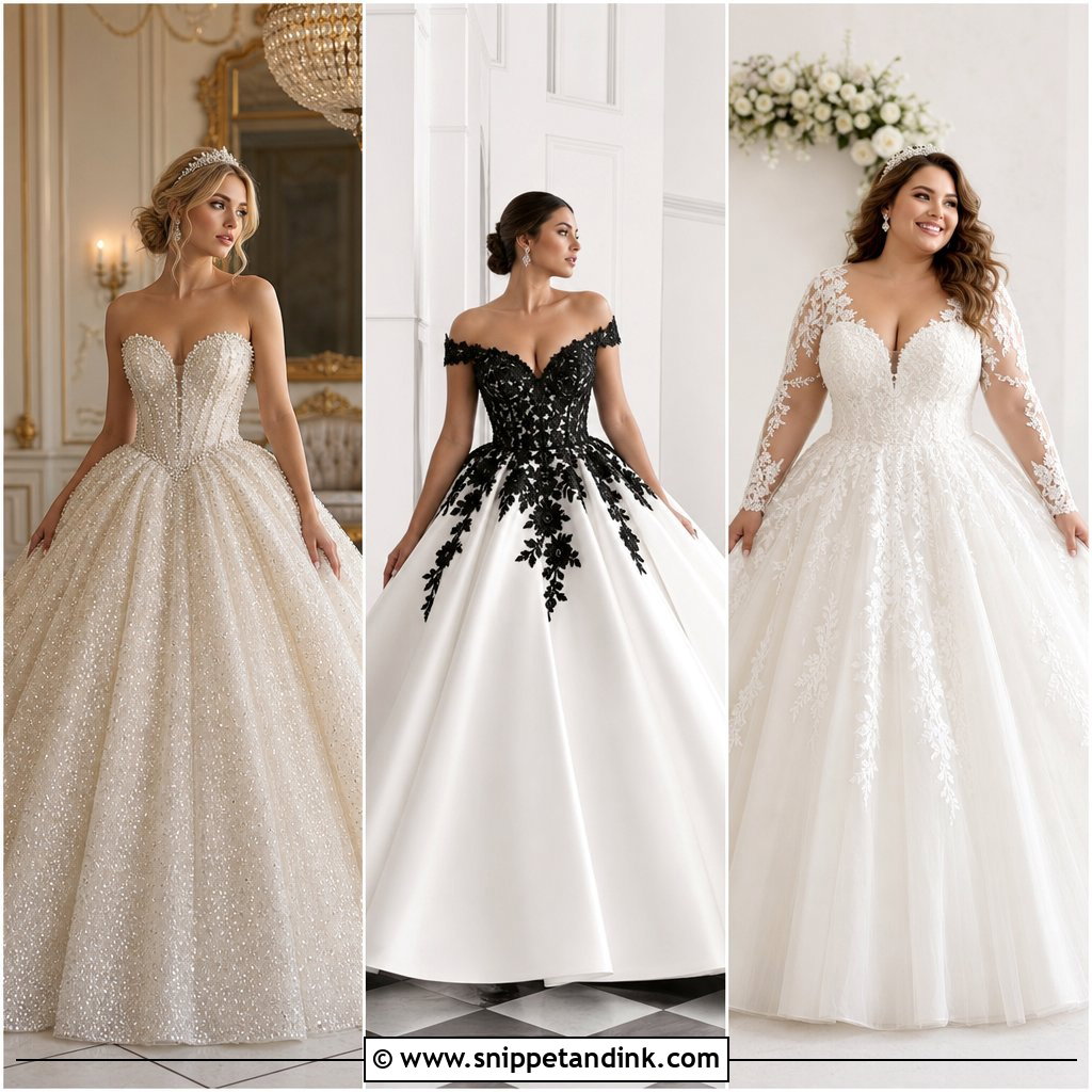 20 Wedding Ballgown Ideas: Dreamy Bridal Styles to Save