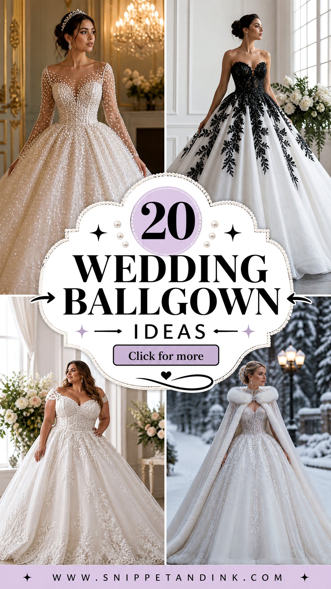 20 Wedding Ballgown Ideas Dreamy Bridal Styles to Save - 20 Wedding Ballgown Ideas: Dreamy Bridal Styles to Save