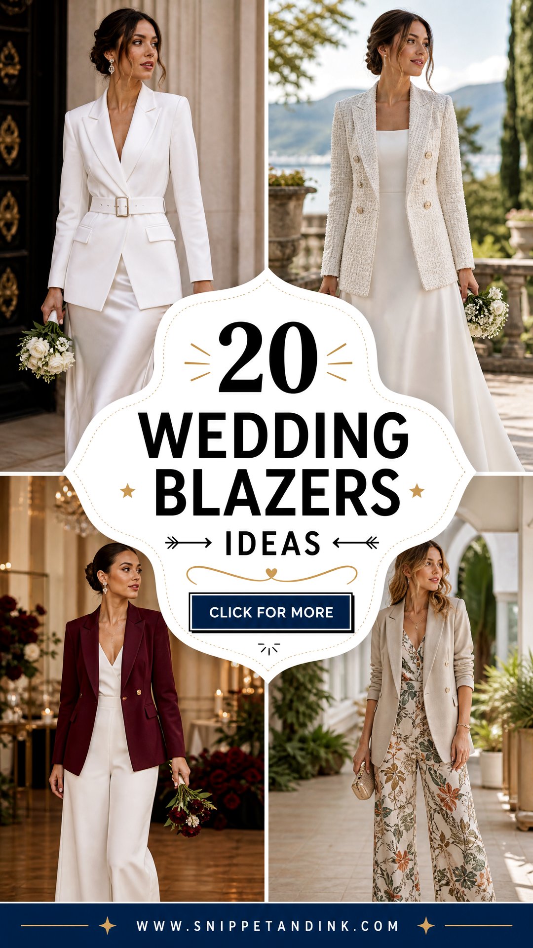 20 Wedding Blazers Ideas Sharp Styles for Modern Celebrations - 20 Wedding Blazers Ideas: Sharp Styles for Modern Celebrations