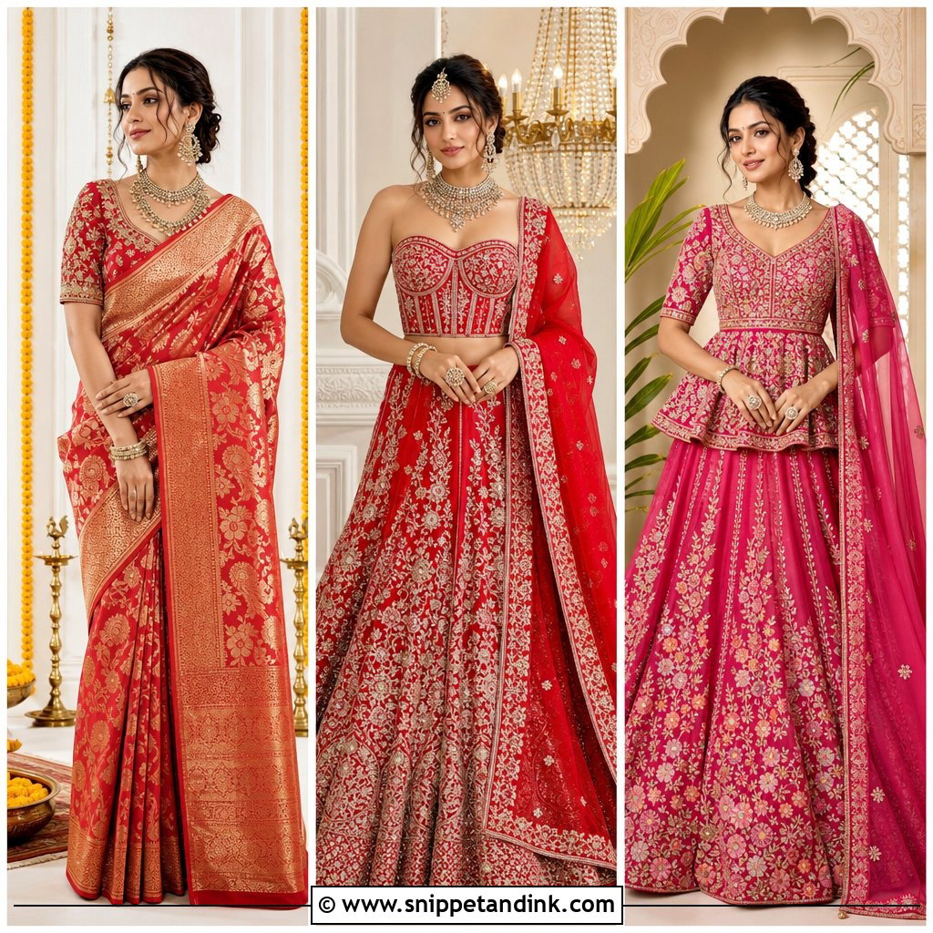 20 Wedding Blouse Designs for a Stunning Modern Bridal Look