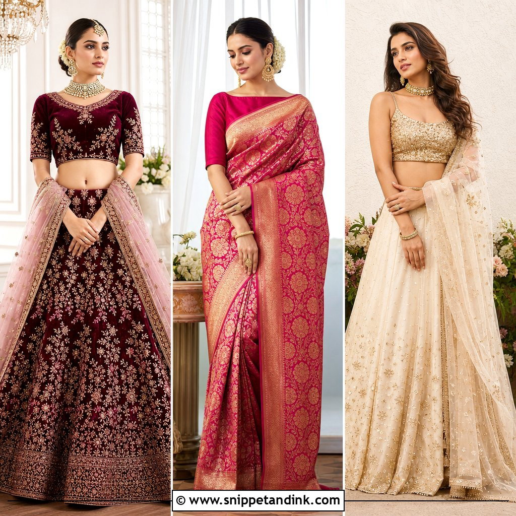 20 Wedding Blouses Ideas: Elegant Styles for Every Bride
