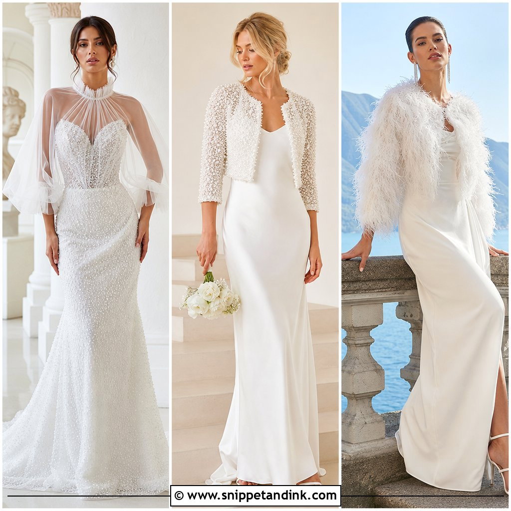 20 Wedding Bolero Jacket Ideas: Chic Layers for Every Season