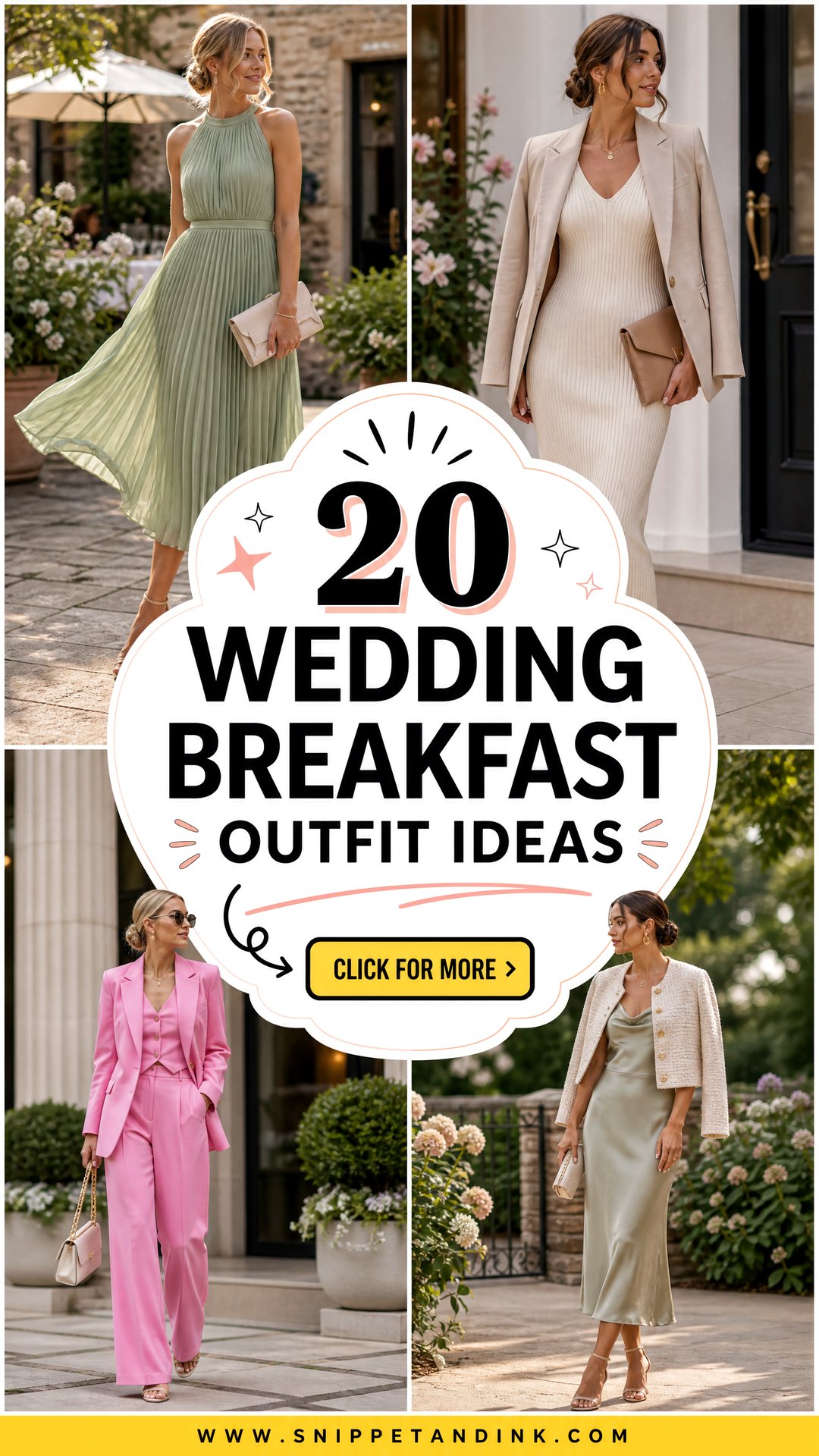 20 Wedding Breakfast Outfit Ideas Chic Morning-After Looks - 20 Wedding Breakfast Outfit Ideas: Chic Morning-After Looks
