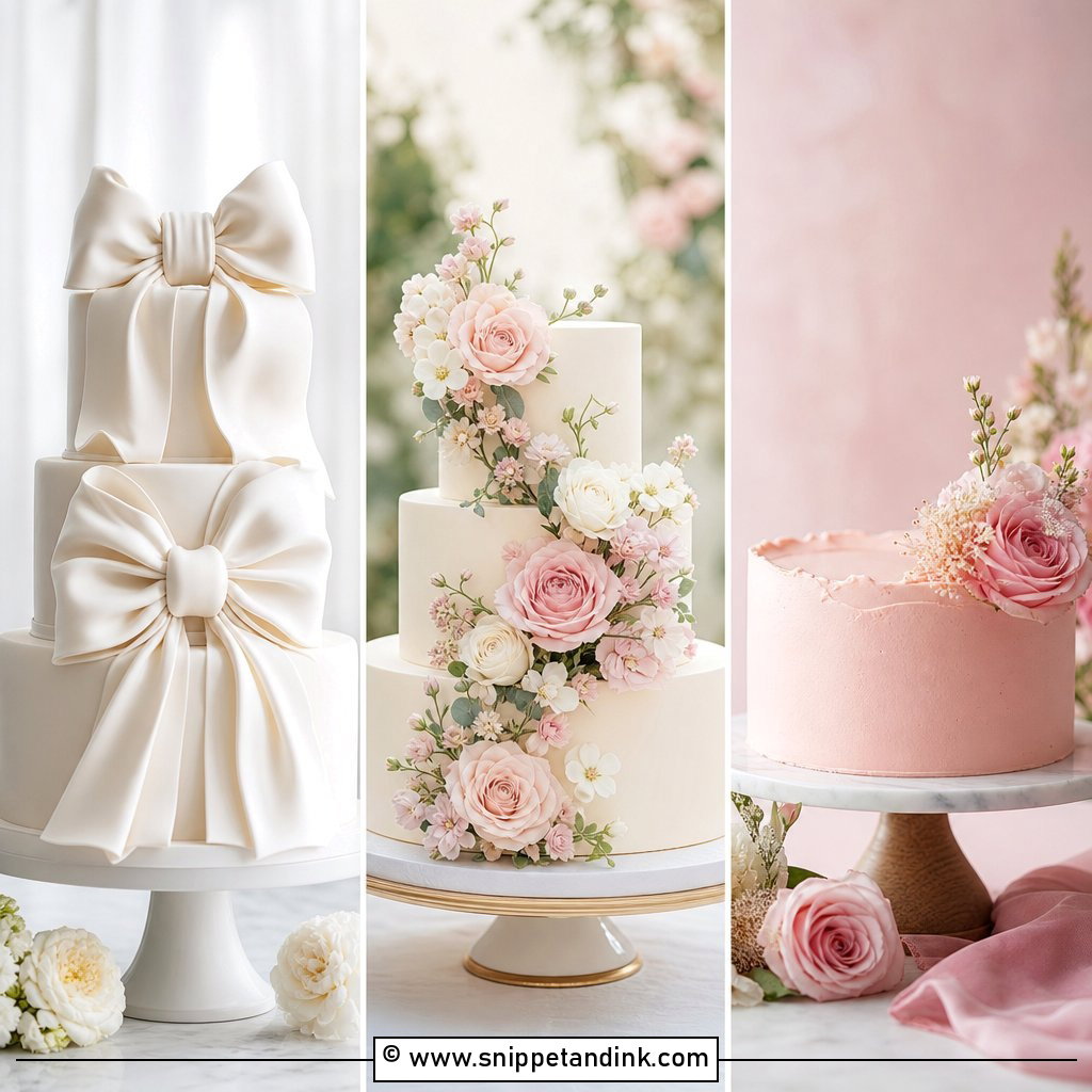 20 Wedding Cake Aesthetic Ideas for Modern Dreamy Receptions