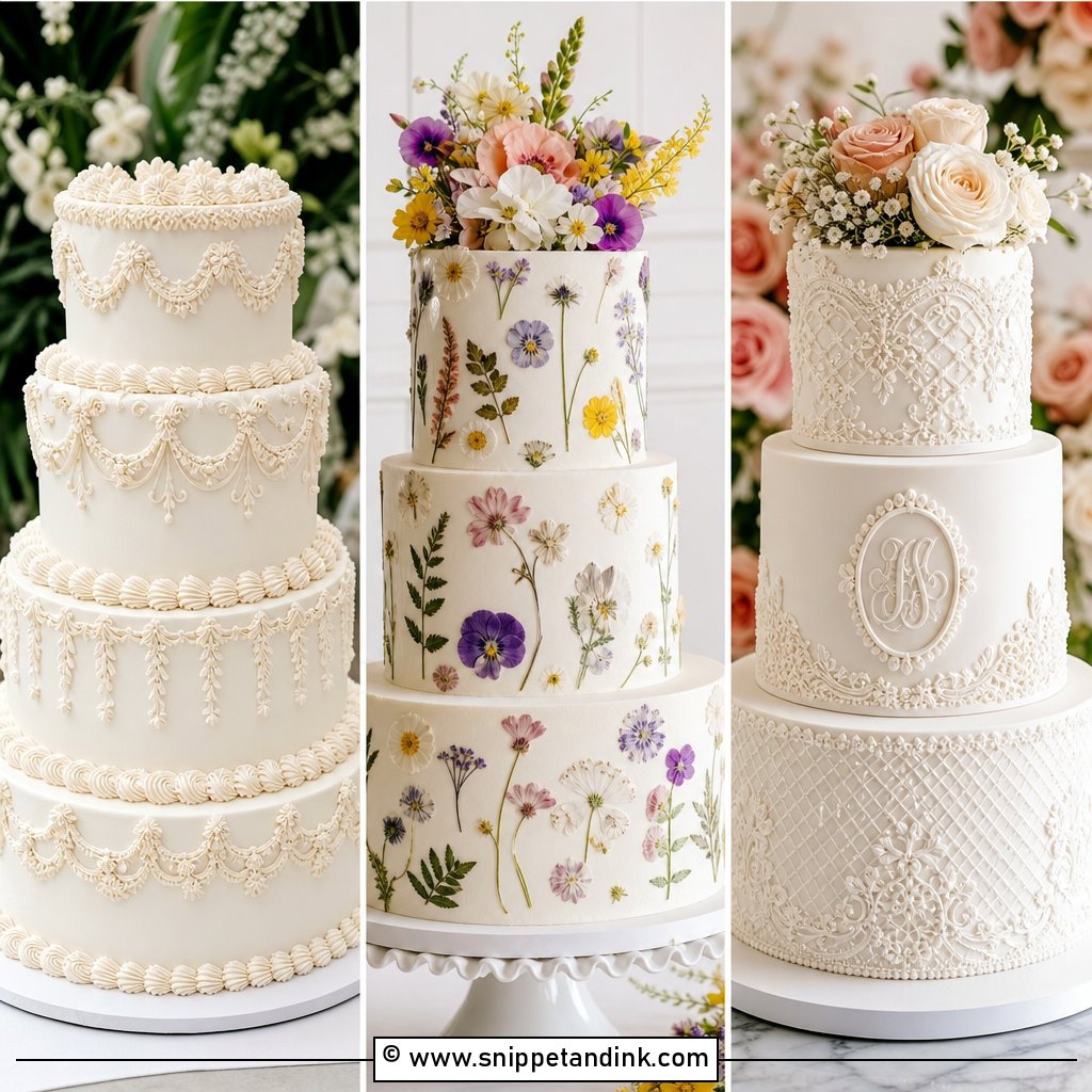 20 Wedding Cake Decorating Techniques for Gorgeous Results