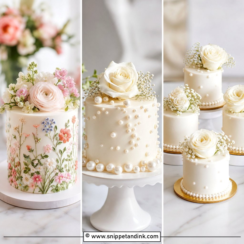 20 Wedding Cake Ideas for Small Wedding Celebrations