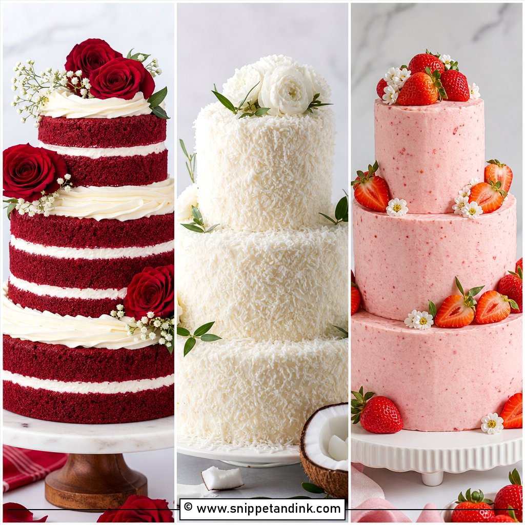 20 Wedding Cake Recipe Ideas for Homemade Celebration Desserts