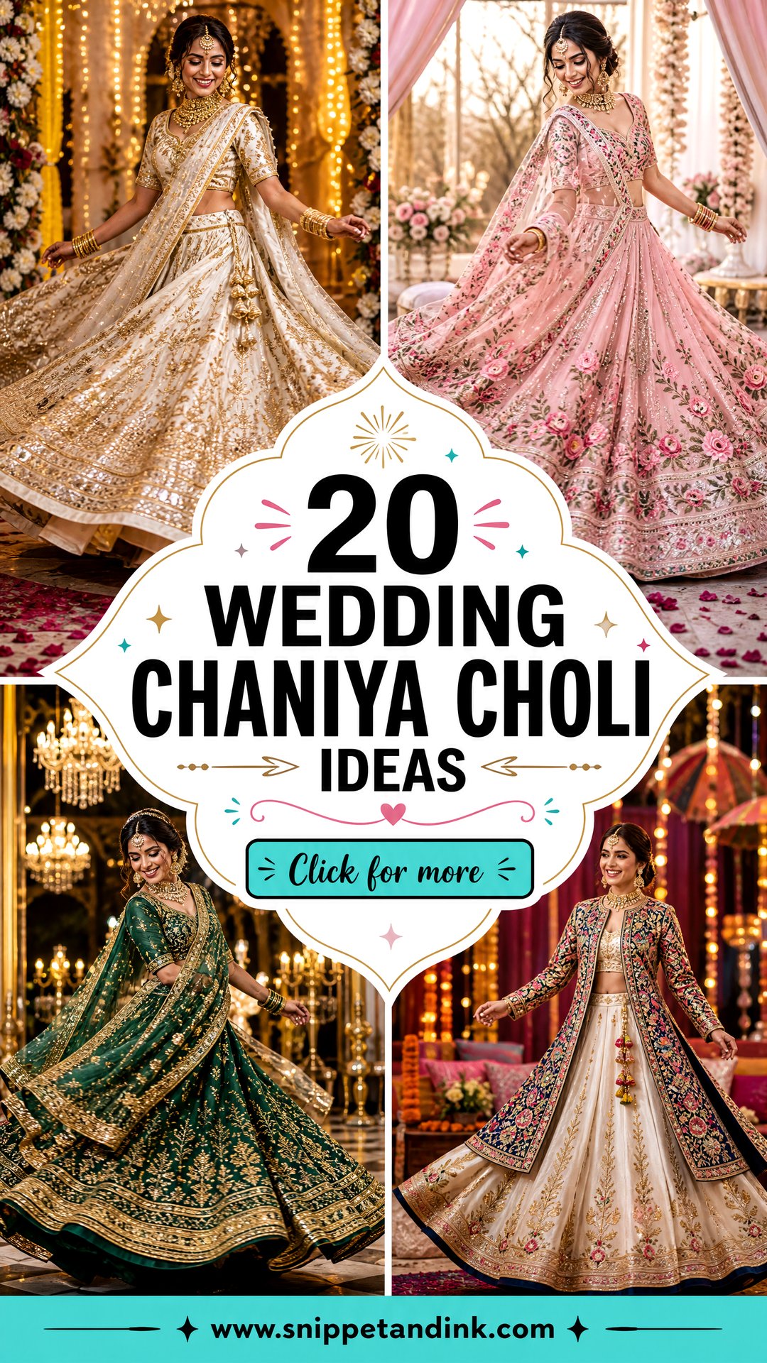20 Wedding Chaniya Choli Ideas for Vibrant Bridal Style - 20 Wedding Chaniya Choli Ideas for Vibrant Bridal Style