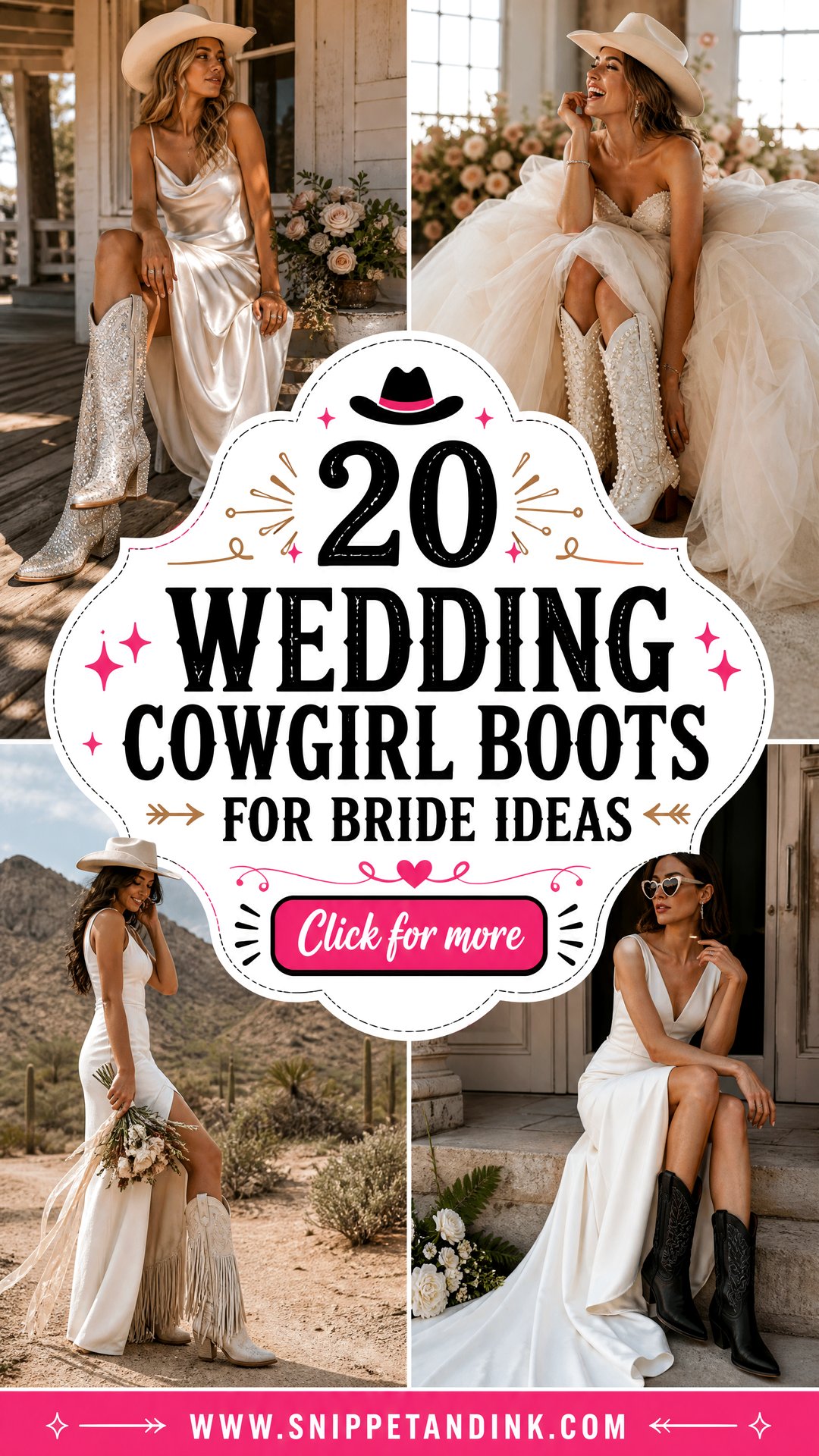 20 Wedding Cowgirl Boots for Bride Ideas Chic Western Looks - 20 Wedding Cowgirl Boots for Bride Ideas: Chic Western Looks