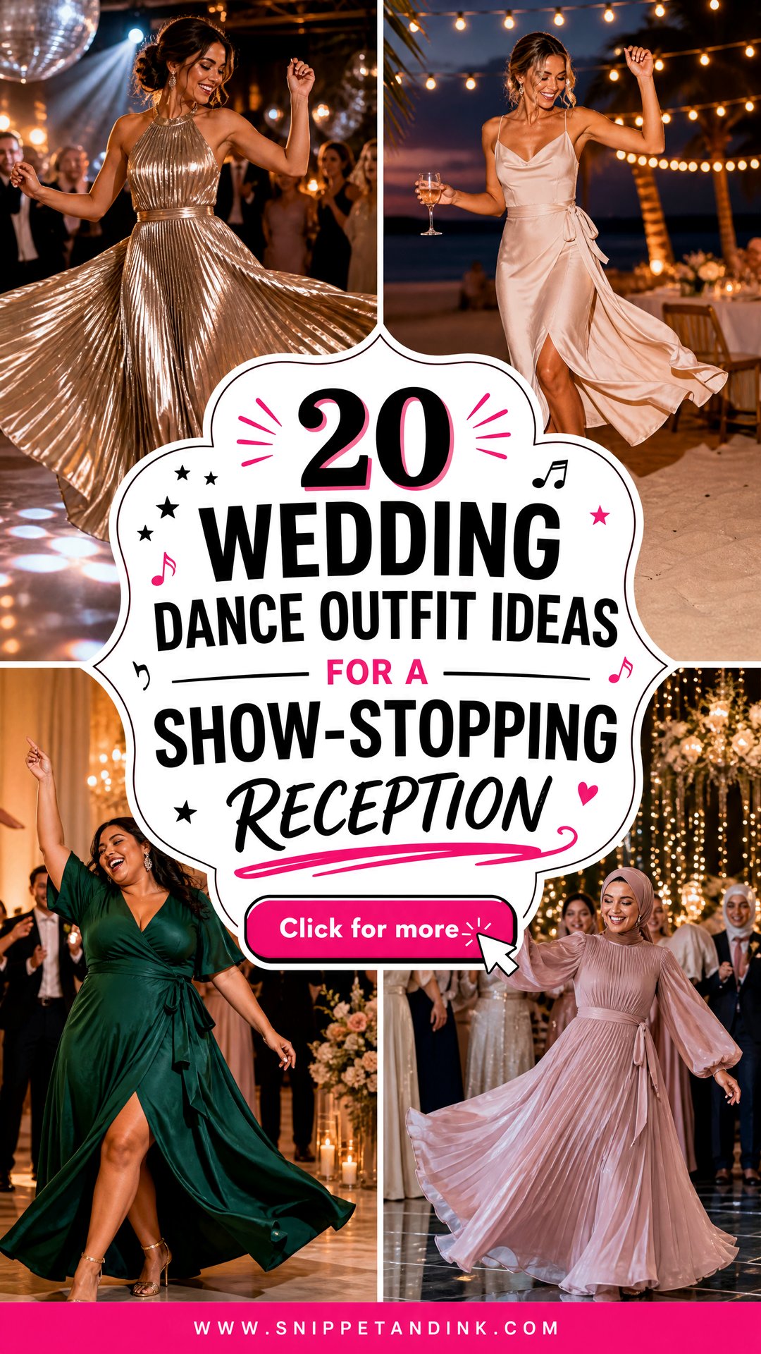 20 Wedding Dance Outfit Ideas for a Show-Stopping Reception - 20 Wedding Dance Outfit Ideas for a Show-Stopping Reception