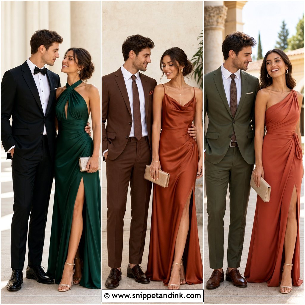 20 Wedding Date Outfit Couple Ideas for Picture-Perfect Style