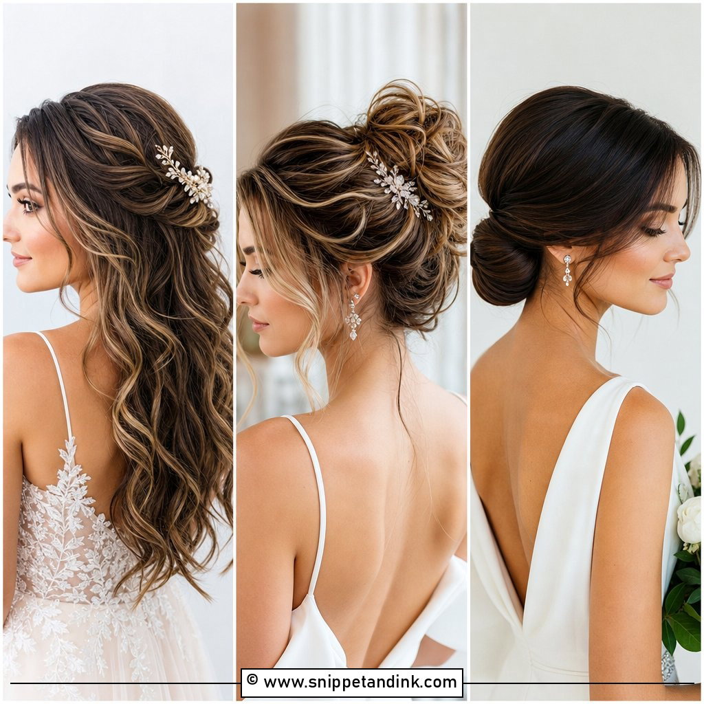 20 Wedding Day Hair for Bride Ideas Gorgeous Styles to Try