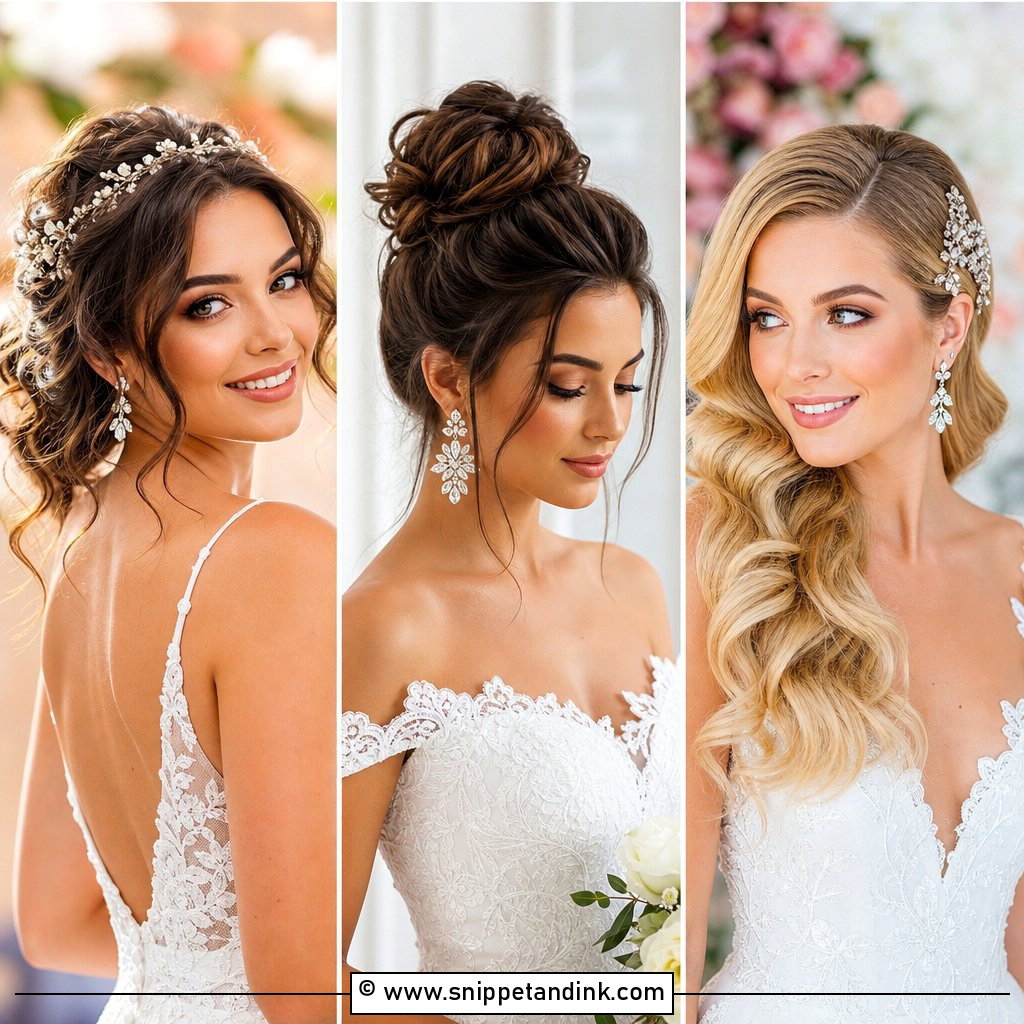 20 Wedding Day Hairstyle Ideas Beautiful Looks for Brides