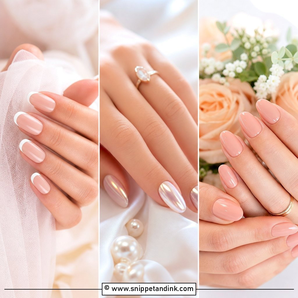 20 Wedding Day Nails for Bridesmaids Chic Party Looks to Love