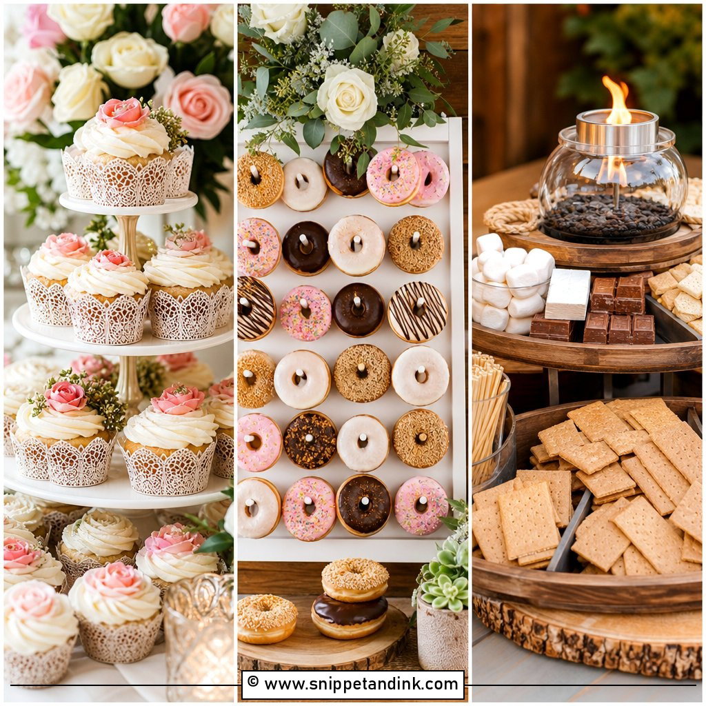 20 Wedding Dessert Bar Ideas Stylish Sweets Guests Love